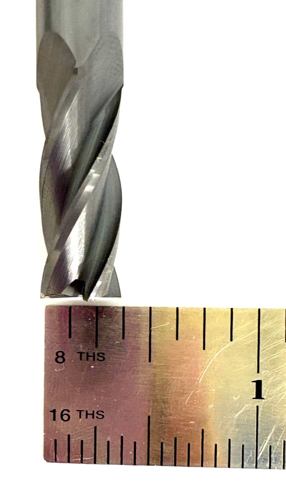 23/64" 4 FLUTE SOLID CARBIDE END MILL ALTIN COATED HTC 130-4359