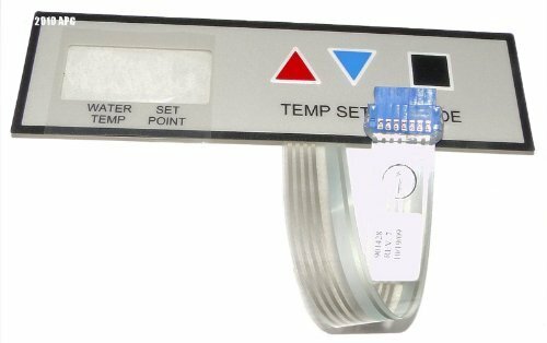 Raypak 009184F Switch/Decal Membrane Replacement