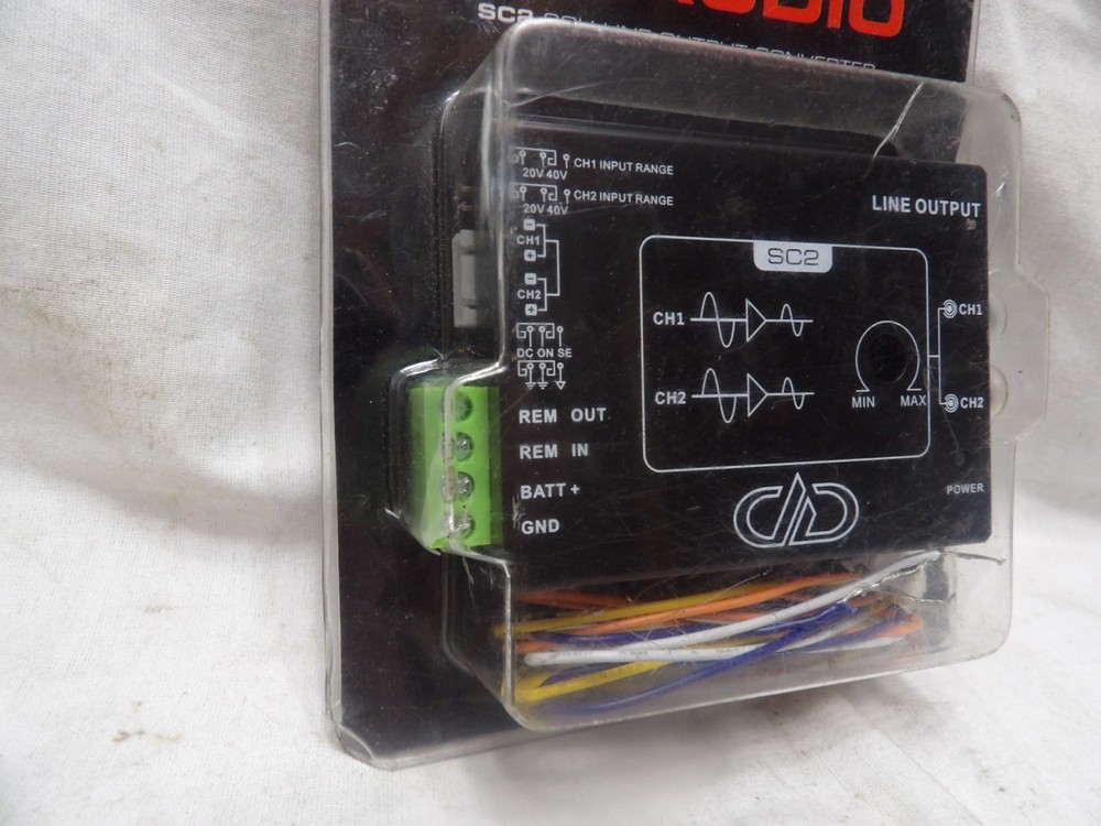 DD Audio SC2 2CH Line Output Converter