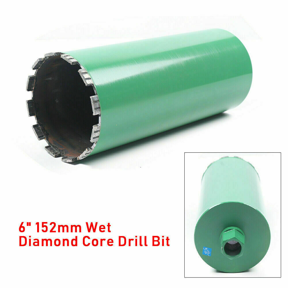 6" Premium WET Diamond Core Drill Bit Core Bore Can concrete hard material