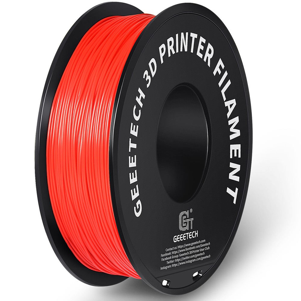 Geeetech Regular PLA Filament Red 1.75mm 1kg/Spool 3D Printer PLA Consumables