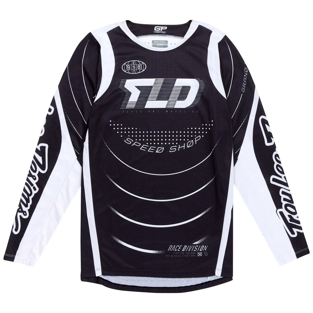 Troy Lee Designs GP Pro Jersey - Spun Black - Medium