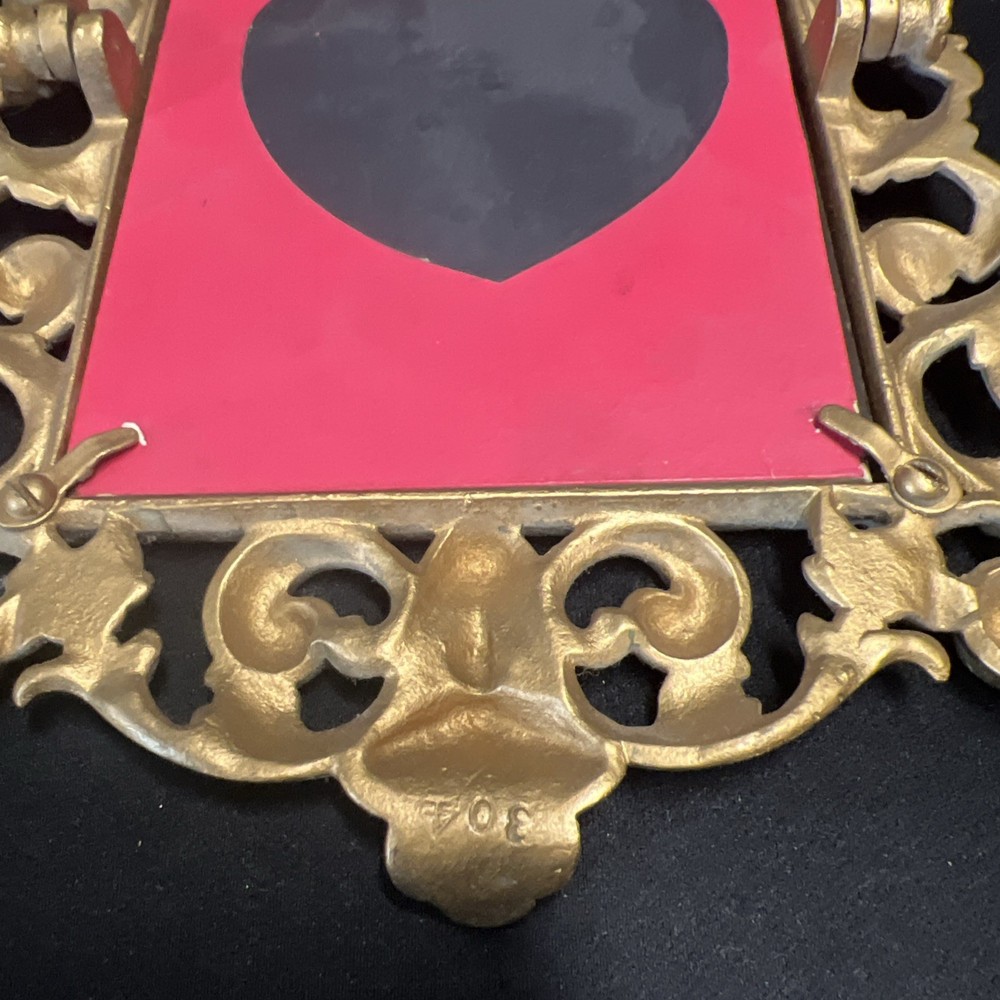 VINTAGE 11" TILTING VICTORIAN STYLE VANITY MIRROR rectangle