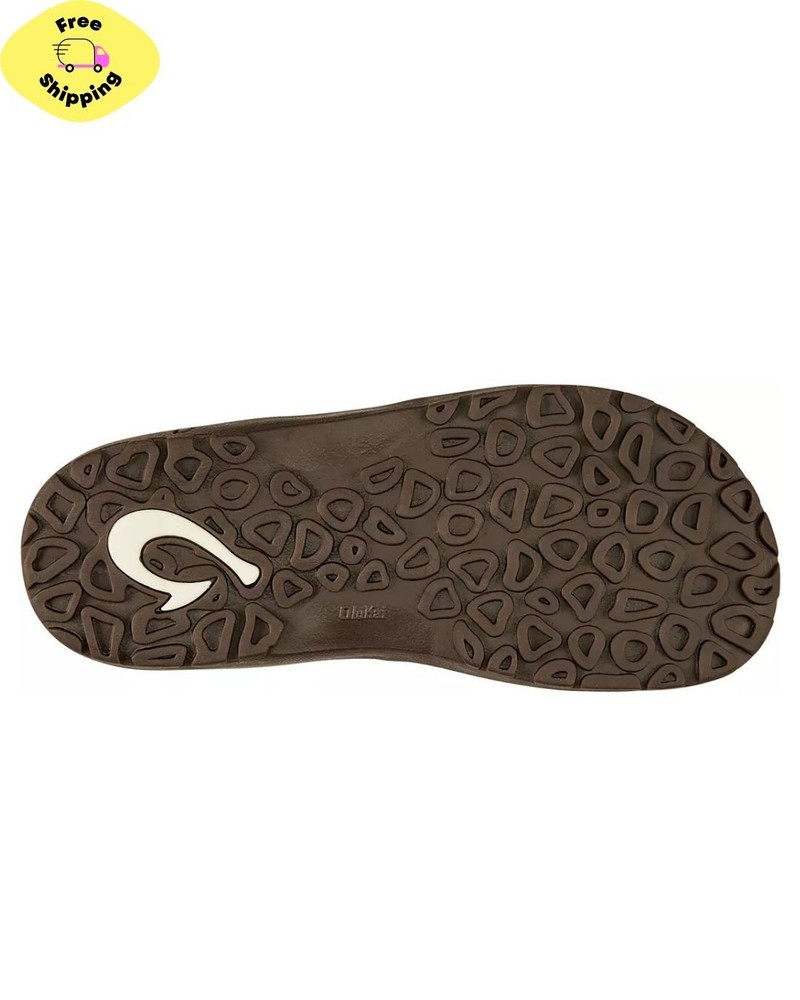 OluKai Men's ‘Ohana Sandals Color: Dark Java/Ray Size: 12.0
