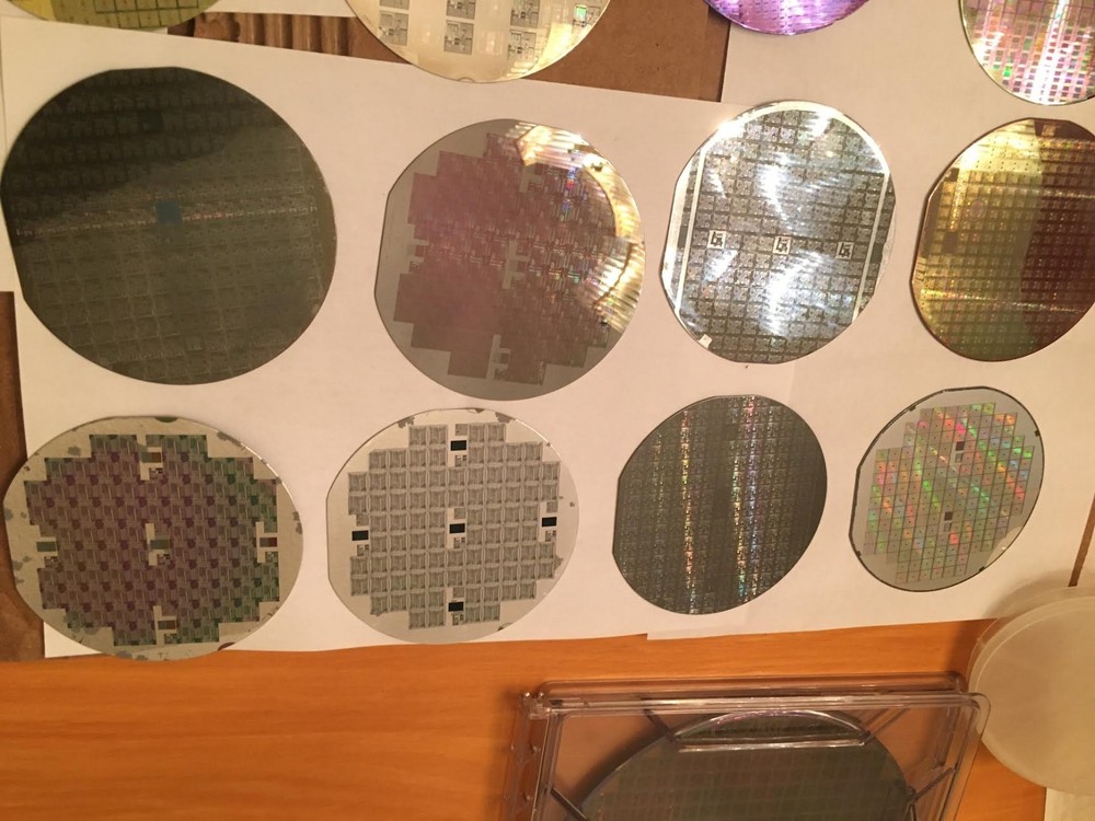 4" Unknown NITF Silicon Wafer 1980s Extremely Rare