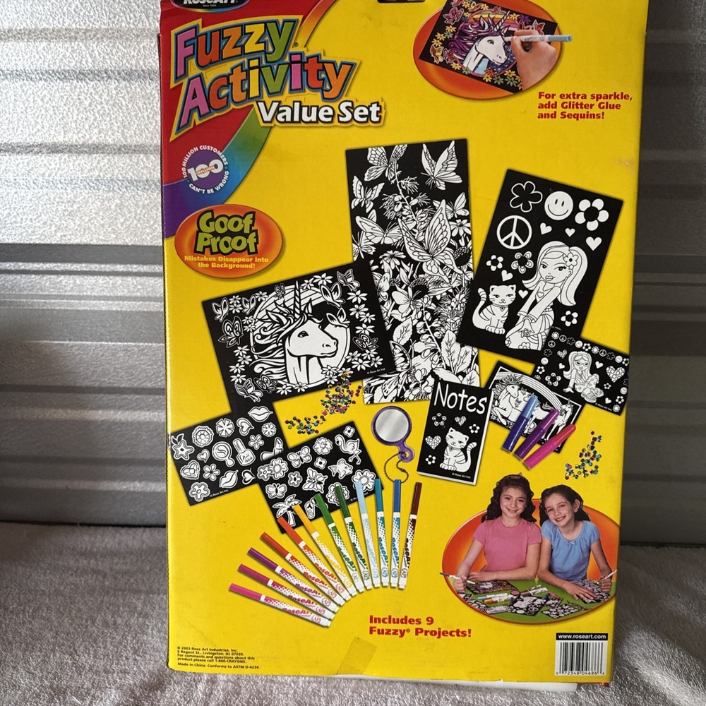 Rose Art 2003 Fuzzy Activity Set