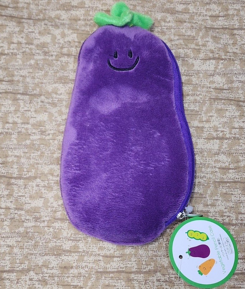 Pencil Case Veggie Eggplant