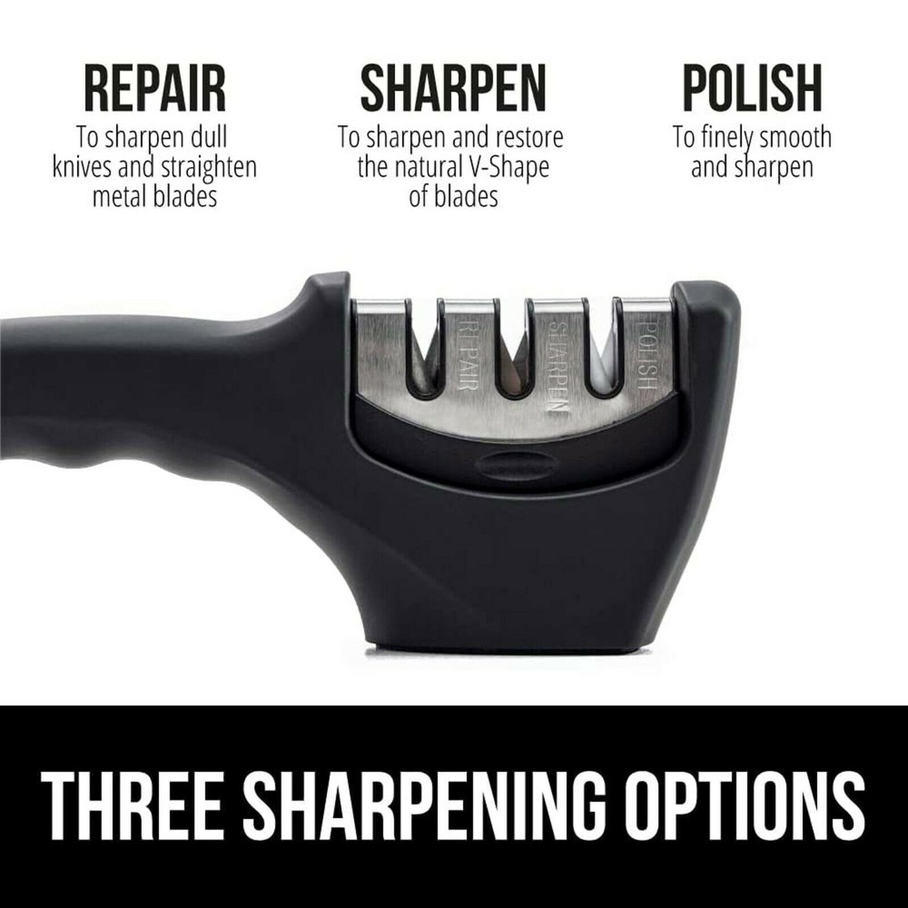Knife SHARPENER Professional System Ceramic Tungsten Kitchen Sharpening Tool New