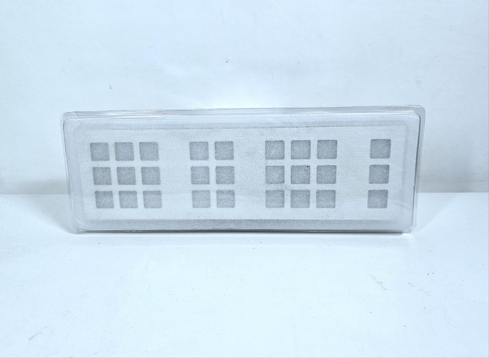 TIX Clock Cube Root Labs Pattern Generating Clock - Silver Face Plate