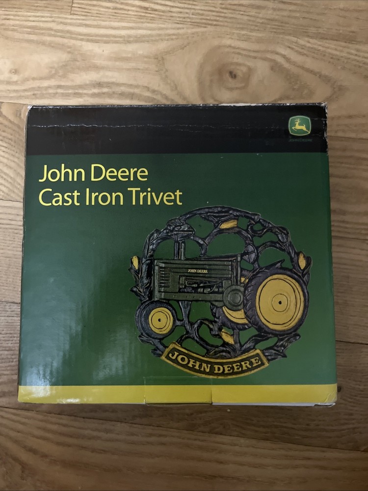 John Deere Cast Iron Trivet