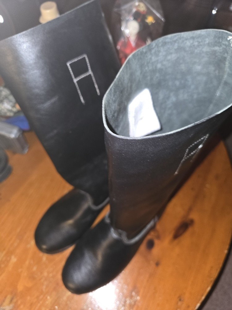 ww2 german marching boots custom made size 8