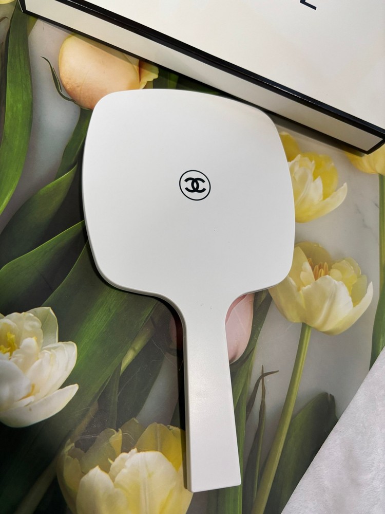 Chanel CC - Handheld Mirror White - New in Box