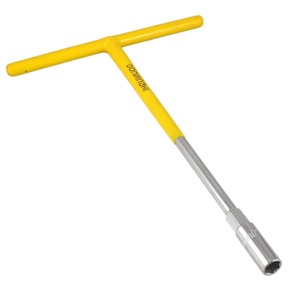10mm Rubber Coated T Handle Yellow Hex Hexagon Socket Wrenches Spanner
