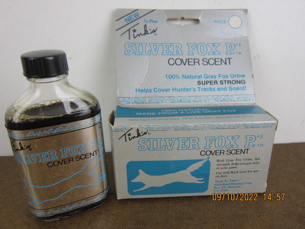 Tinks Silver Fox P Power Cover Scent Effective/Natural 4 oz.
