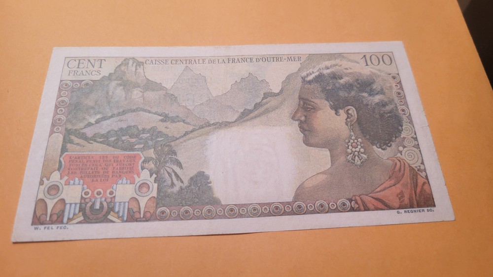 French equatorial ? above average note with a pinhole