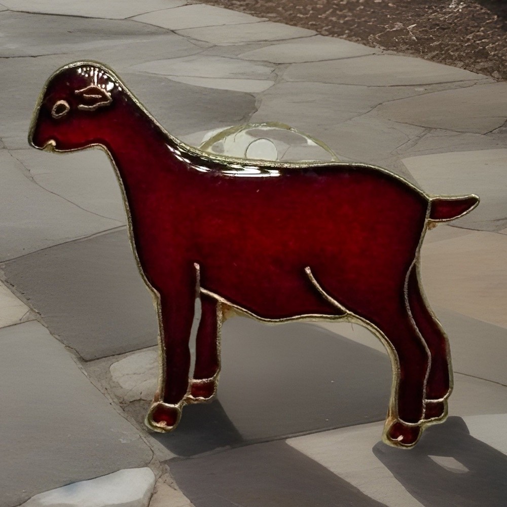 GOAT LAPEL PIN NEW