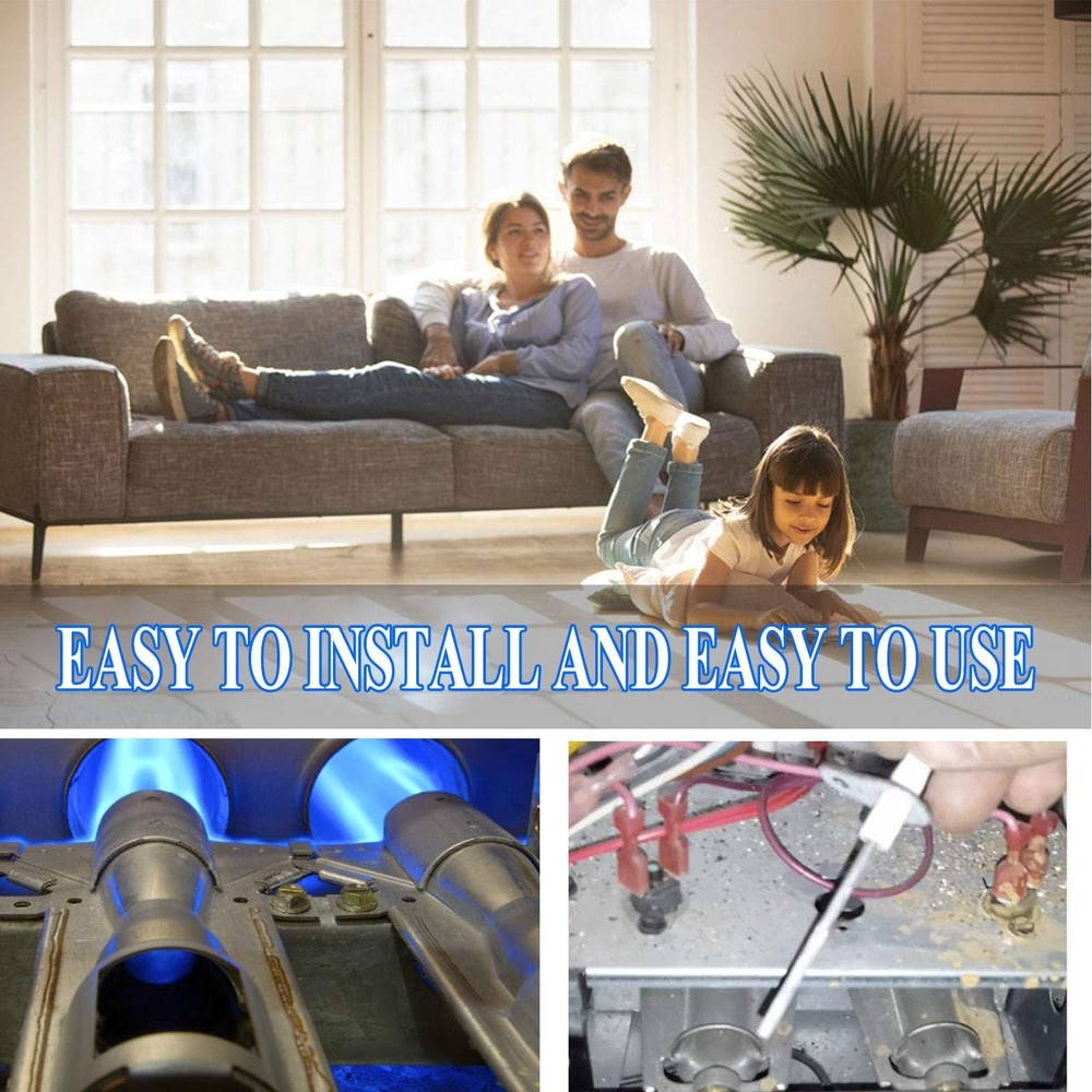 Furnace Flame Sensor Replacement Ignitor Rod 3 Pack