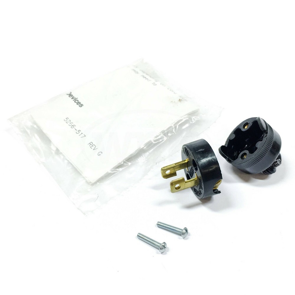 7465N Arrow Hart Midget Locking Plug 15 Amp, 25 Volt