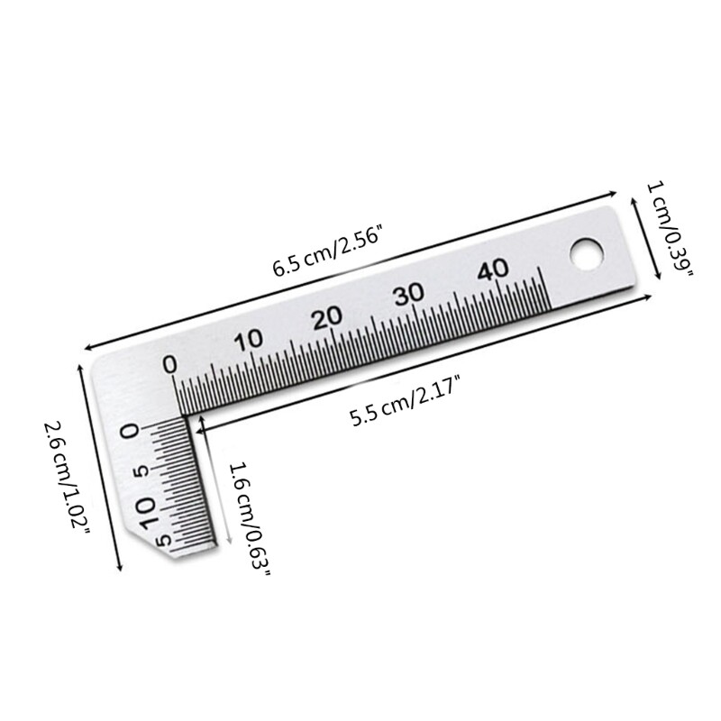 Angles Measuring Calipers Multifunctional Tool for Internal & External Chamfers