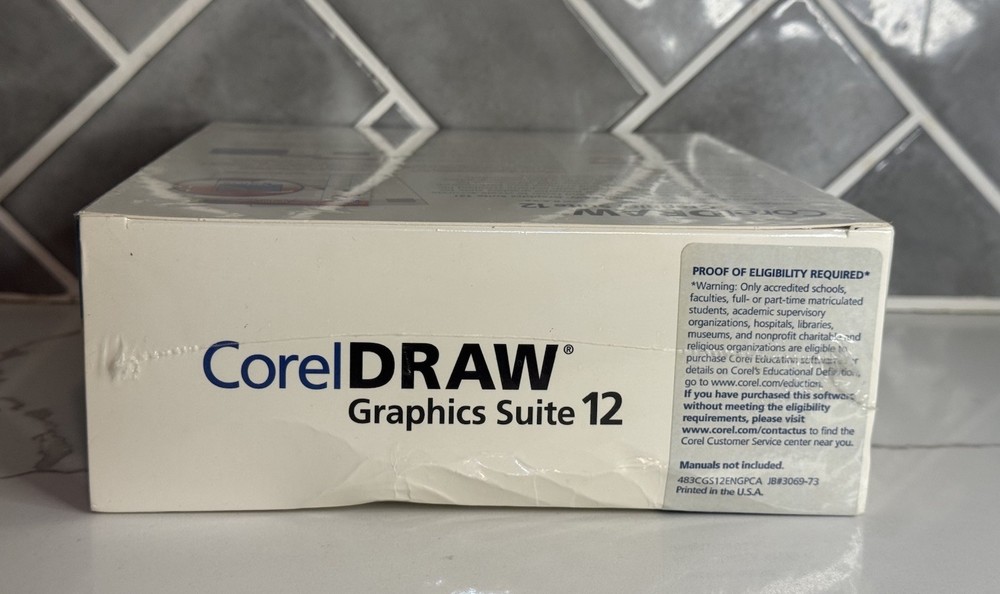 Corel Coreldraw Graphics Suite 12 For Windows (Education Edition)