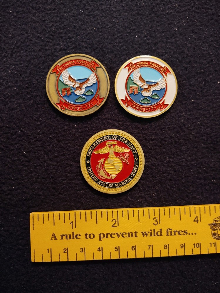 USMC / MWSS-171 Challenge Coin / 2000-2004 (Two Variations)