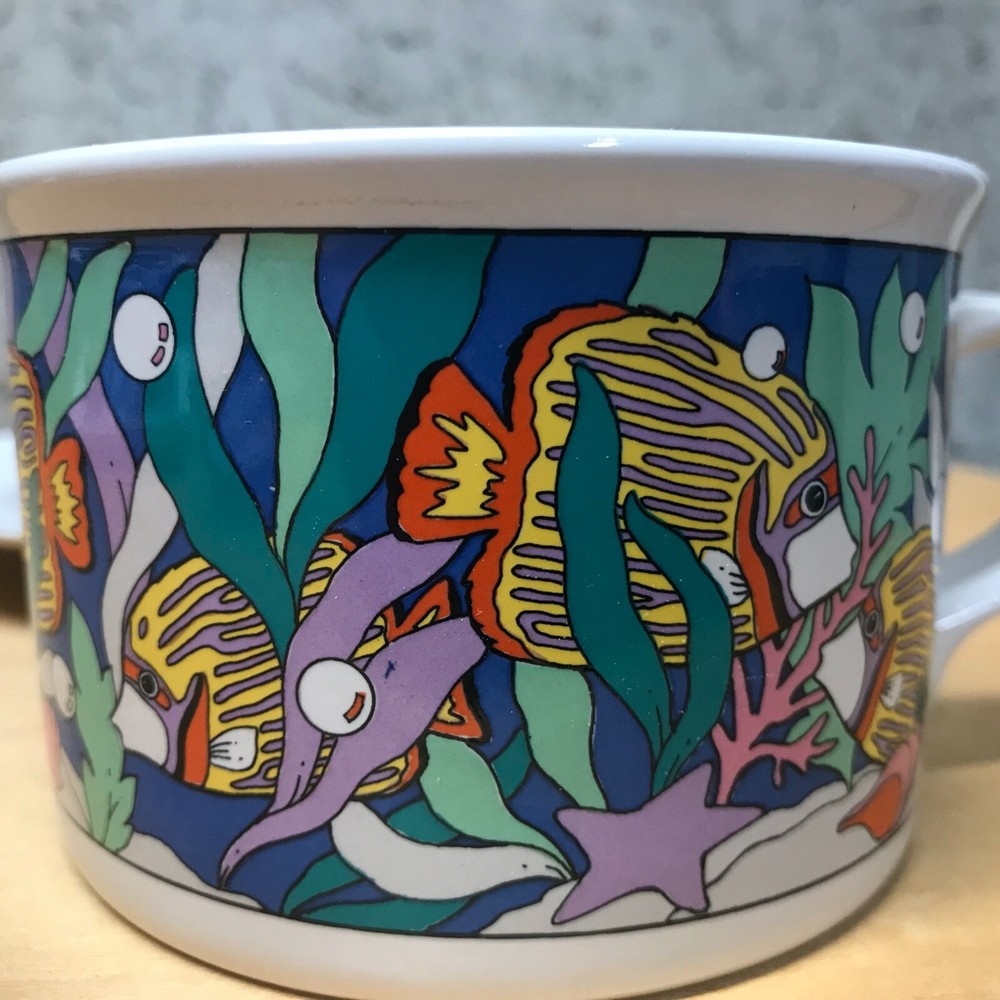 Studio Nova MZ 505/515 Caribbean Jumbo Cup/ Saucer