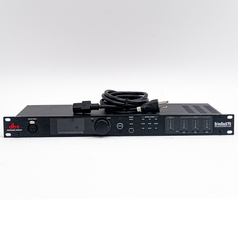 dbx DriveRack PA2 Complete Loudspeaker Management System