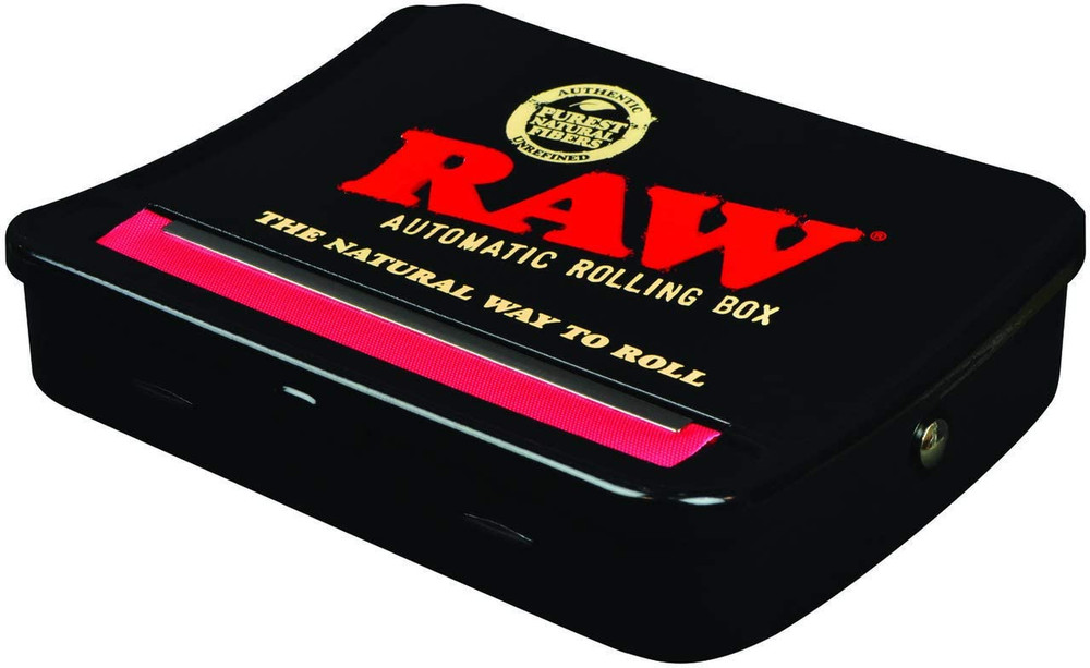 79Mm Adjustable Automatic Cigarette Rolling Box (RED)