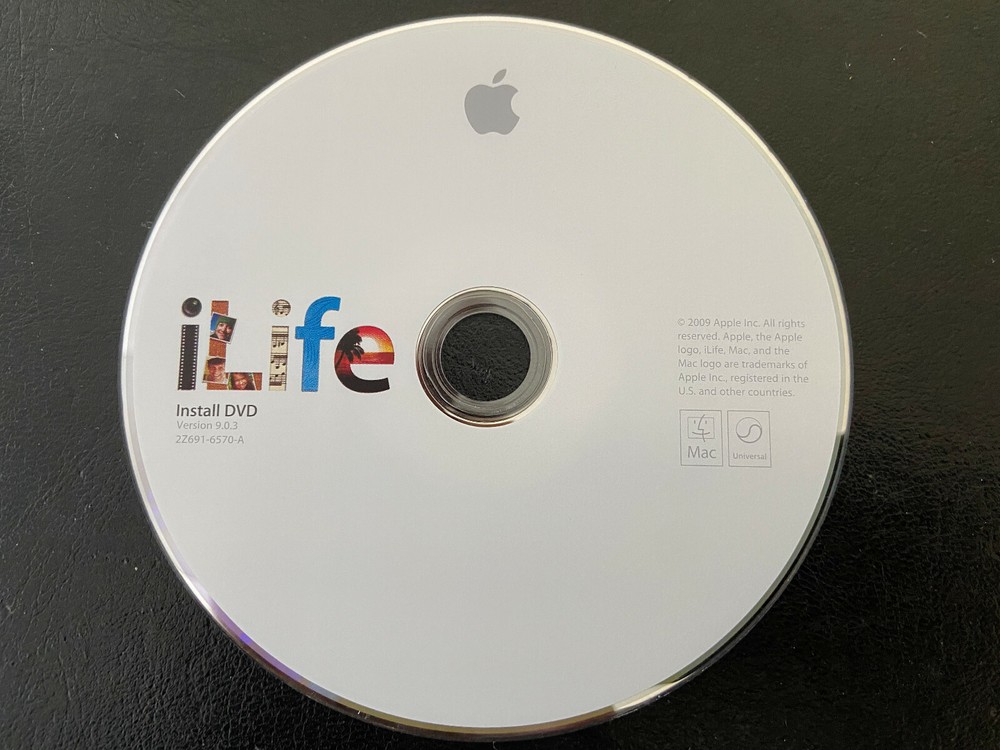 Apple iLife 09 DVD Old Version