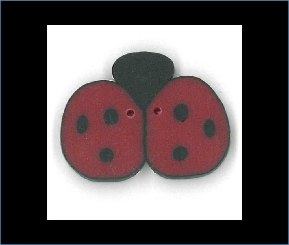 Just Another Button Company - Large Red Ladybug - 1104