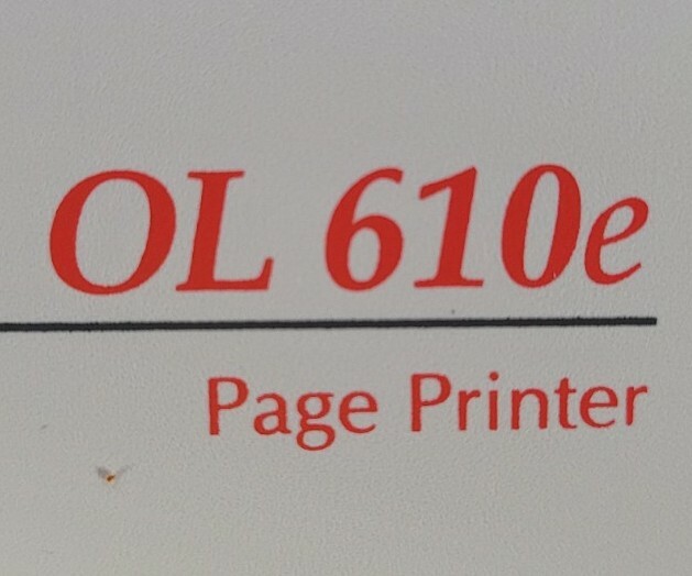 Okidata OL 610e Page Printer