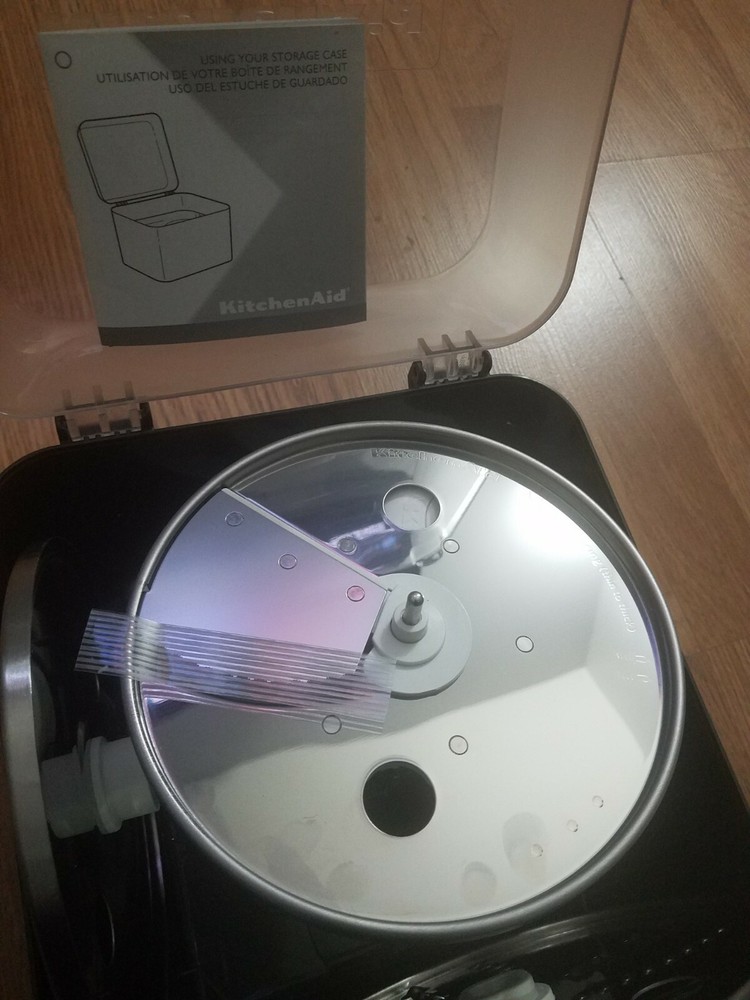 KitchenAid Food Processor Blade, Disc, & Adapter Case Set W10692130A