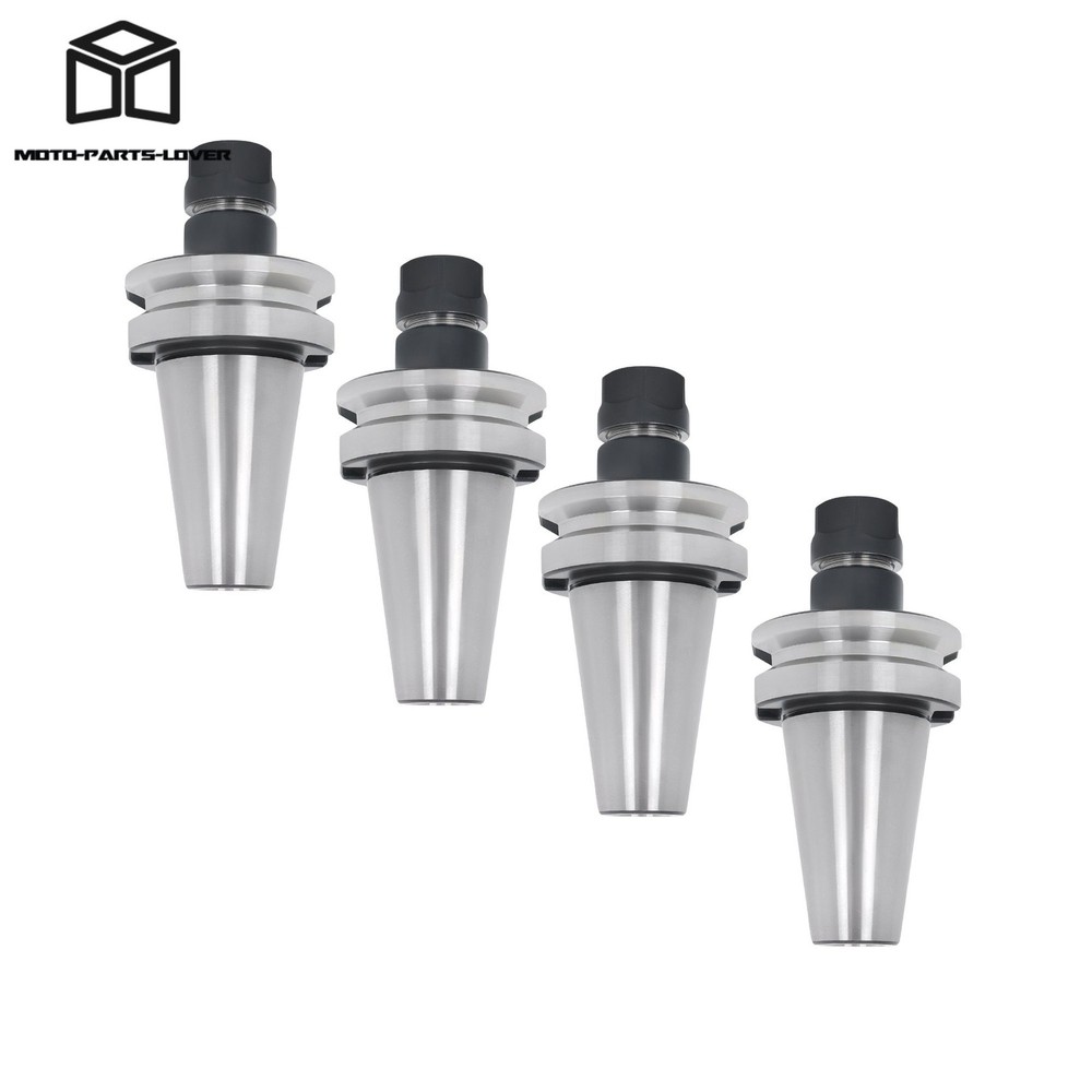 BT40 ER16 70L Collet Chuck Set M16 Thread 4 Pack Toolholders CNC
