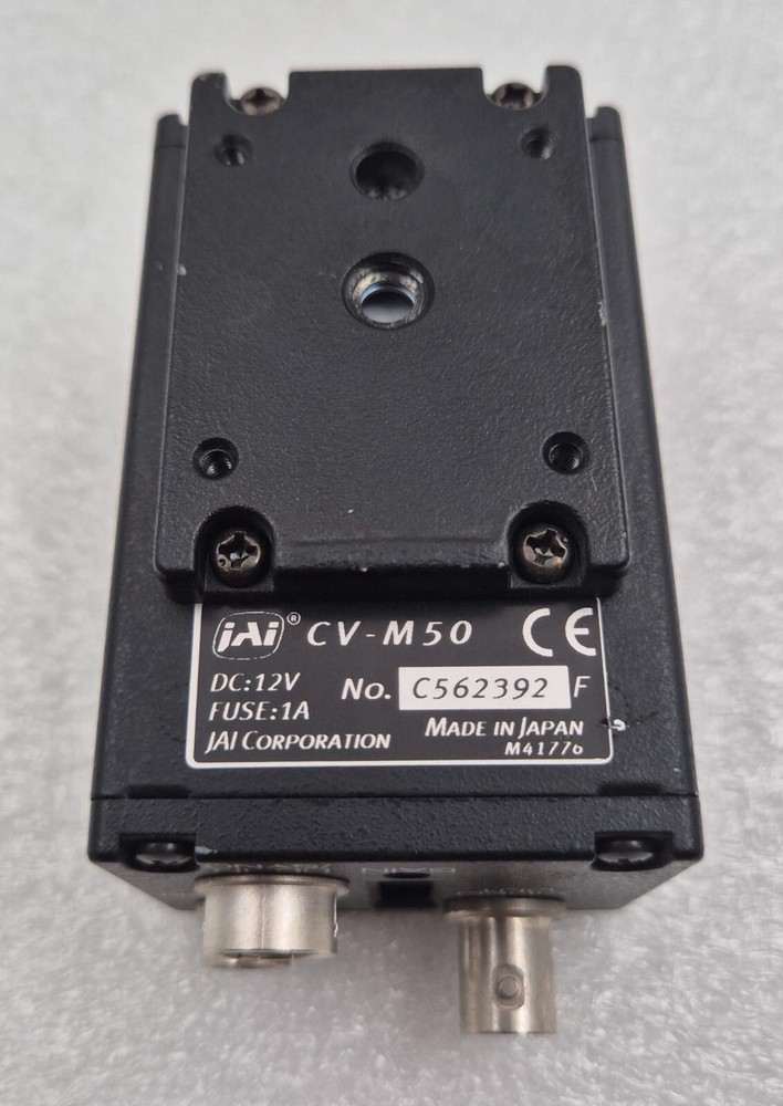 JAI CV-M50 Industrial Compact CCD Monochrome Camera 12V DC