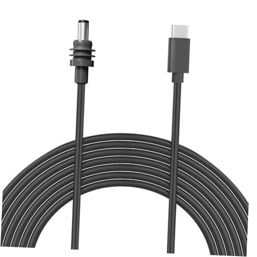 for Starlink Mini USB C to DC Power Cable, 100W 10ft USB Type C Input to DC