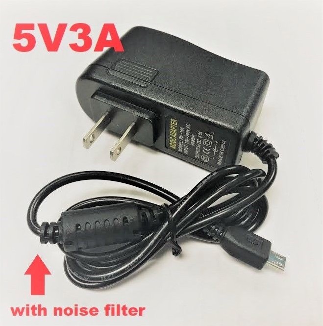 5V 3A Micro USB Power Supply Adapter Charger for Raspberry Pi 2A 2.5A