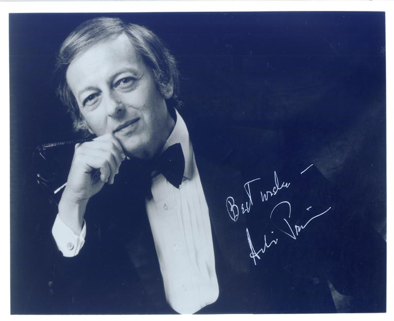 ANDRE PREVIN - AUTOGRAPHED SIGNED PHOTOGRAPH