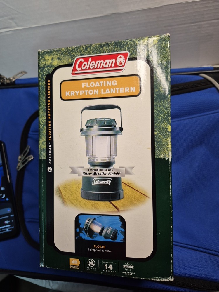 Coleman Floating Krypton Lantern NiB