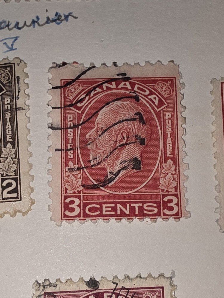 Vintage Canada 3c Stamp Used - #F890