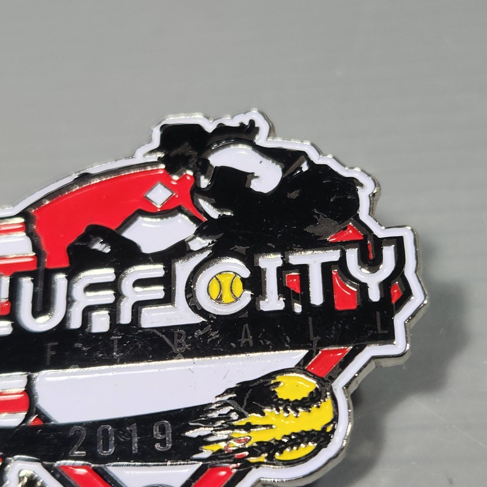 2019 Bluff City Illinois Softball Lapel Hat Pin