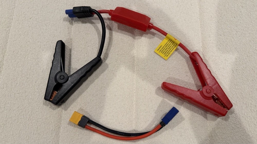 Car Jumper Booster Cable with Reverse Protection