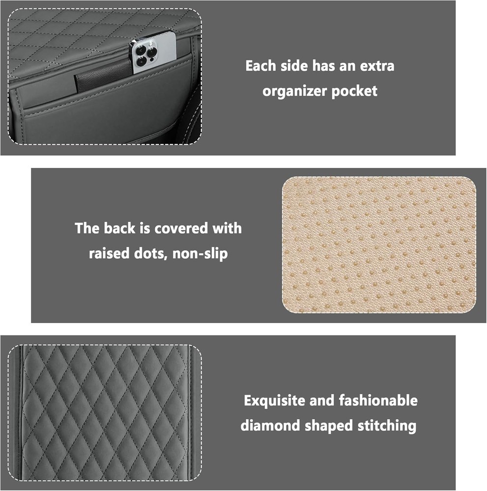 Universal Car Armrest Storage Box Interior Accessories for Most Vehicles