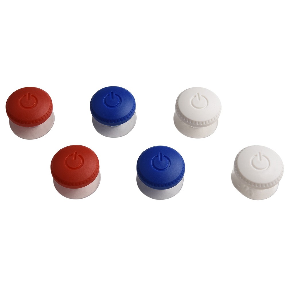 Stylish and Functional Toilet Flush Button Set 6 PCS in Multiple Colors