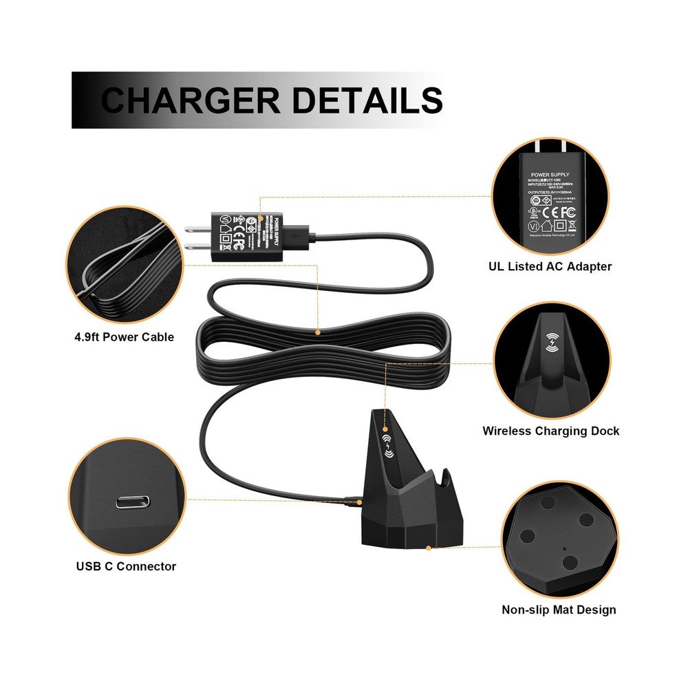 Charging Dock Replacement for MANSCAPED 4.0, Wireless Charging Stan... Fast Ship