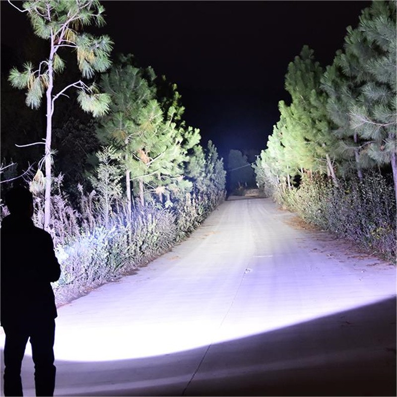 Magnetic COB LED Work Light USB Rechargeable Camping Light Flashlight+Headband