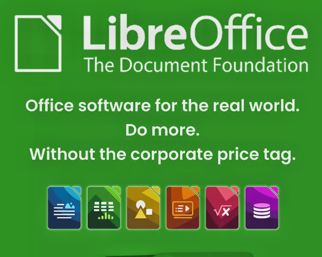 Libre Office Software Suite for Windows - MANUALS & HELP GUIDES INCLUDED--CD-ROM