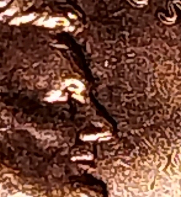 2021 P Error Lincoln Shield Cent. Obv./Rev. Die Cracks.