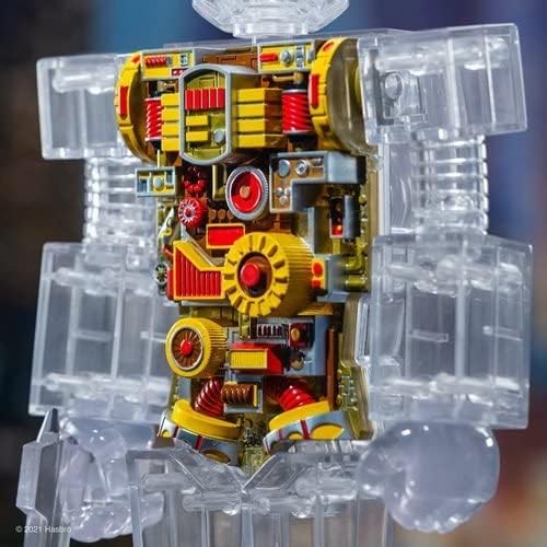 Super7 Super Cyborg Transformers Bumblebee (Clear) - 10" Action...