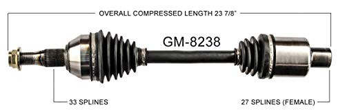 GM-8238 CV Axle