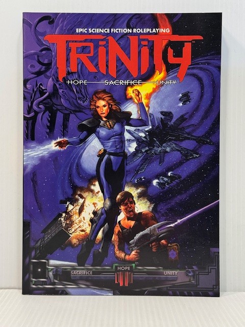 Trinity Hope Sacrifice Unity Core Rulebook Epic RPG WW9099 White Wolf